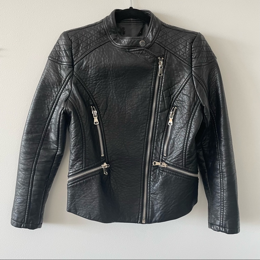 Women’s Moto Leather Jacket